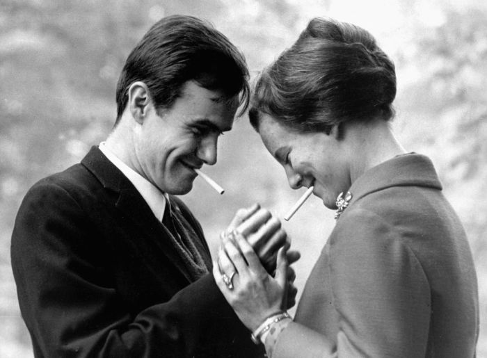 Crown Princess Margrethe and Henri de Monpezat, 1966. Ph. Allan Moe